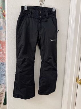 Arctix Black Womens Snow Joggers - Insulated Winter Pants XS ski pants